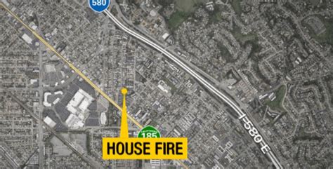 Elderly victim suffers critical burns in San Leandro house fire